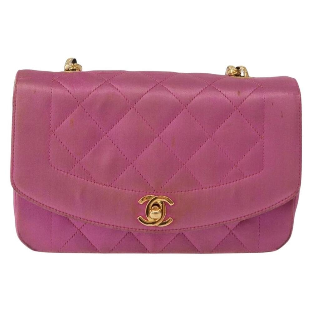 Chanel Matelasse Chain Shoulder Bag Pink